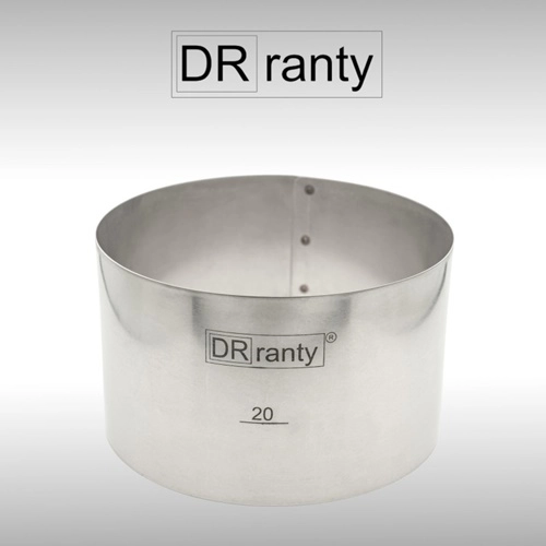 Opaska rant stały obręcz do tortu ciasta forma średnica 20cm wysokość 12cm Dorosiowe Ranty